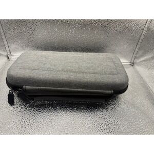 Grey Zippered Protective Case Storage Bag for Nintendo Switch